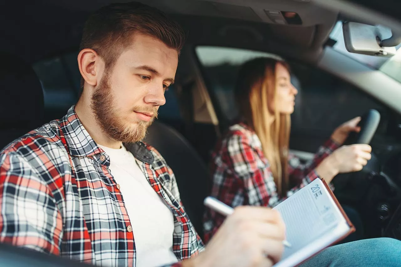 evaluation-de-depart évaluation de départ voiture Auto-école Permis Plus